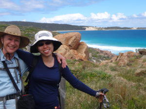 two ladies on the Cape to Cape Track