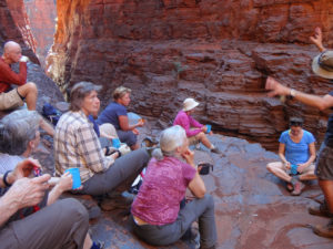 Knowledgeable guides sharing stories