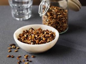 Best hiking snacks - spicy seed mix