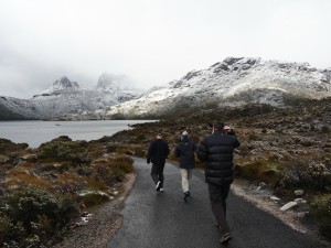 Snow on Cradle Mountain, Tasmania