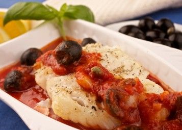 Delicious Fish Pesce Puttanesca in time for Easter