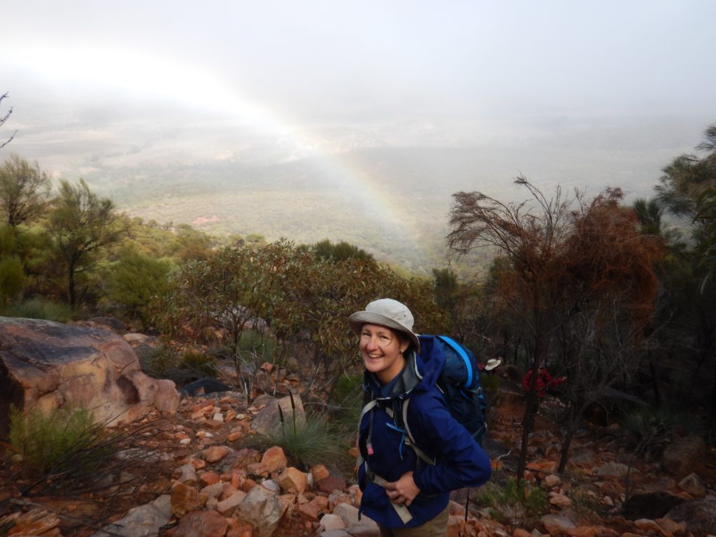 Sarah Rainbow becoming an Inspiration Outdoors guide