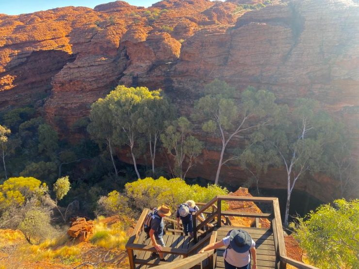 Day 3: Alice Springs - Wararrka National Park (Kings Canyon Tour)