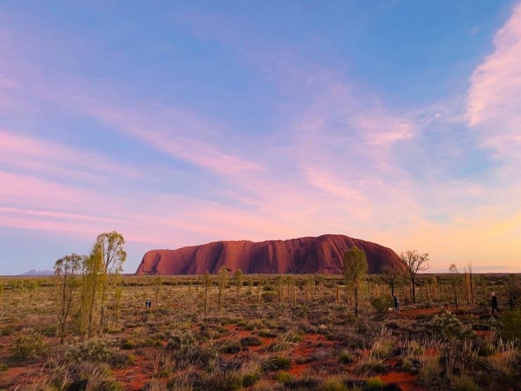 Day 3: Sunrise at Uluru. Travel Yulara to Alice Springs