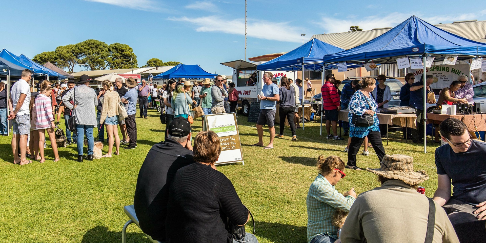Penneshaw Farmers Market on Kangaroo Island